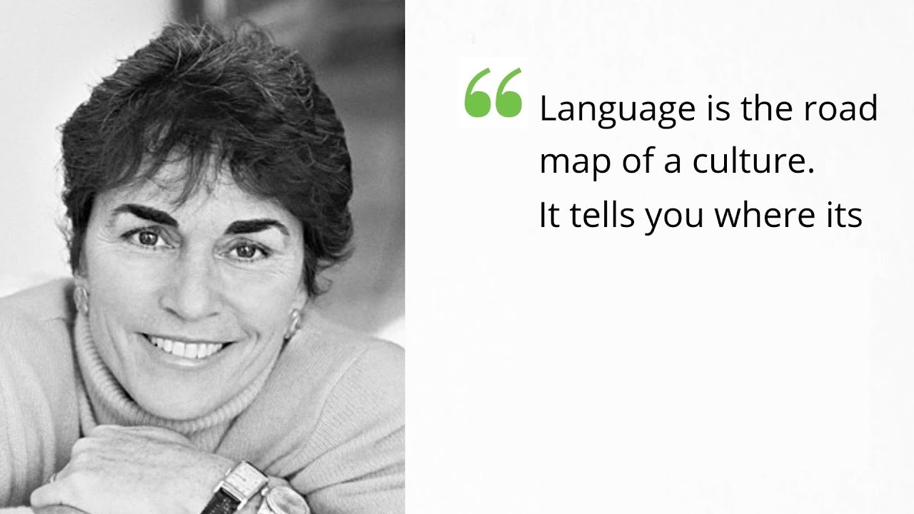 Rita Mae Brown on culture, identity and language