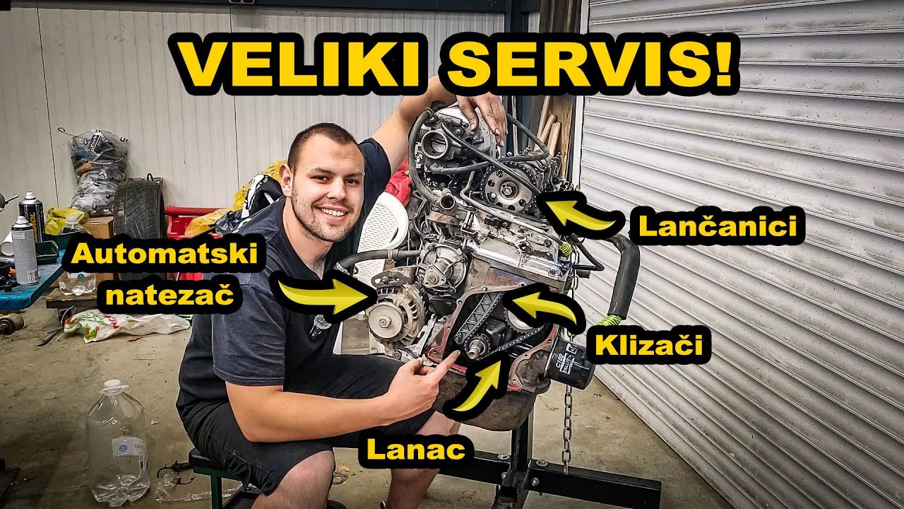 Servis Koji Spašava Motor – Novi Fazni Lanac! Lada Niva 1.7i