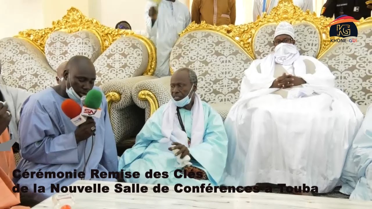 Cérémonie de remise des clés de la nouvelle salle de conférence par Serigne Sidy Nar DIENE