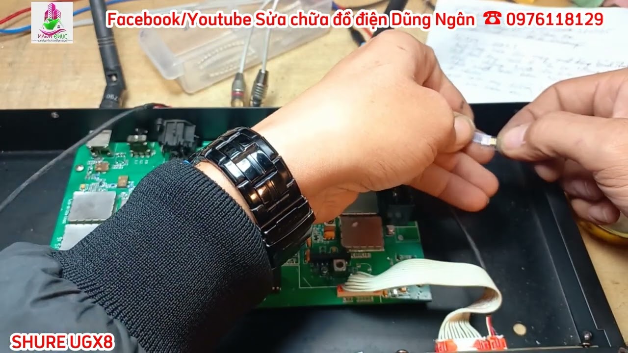 Hướng dẫn sửa chữa micro không dây 