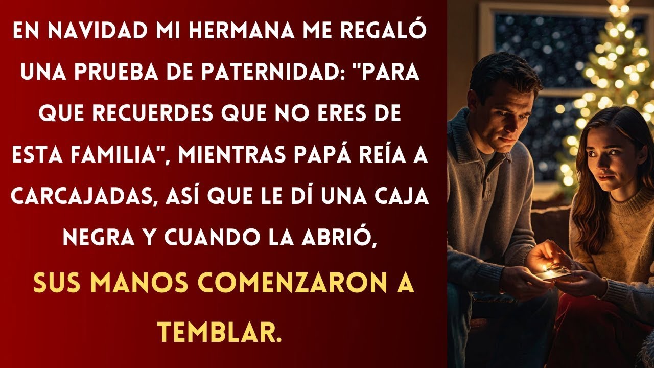 En Navidad Mi HERMANA me Regaló Una Prueba de Paternidad: 