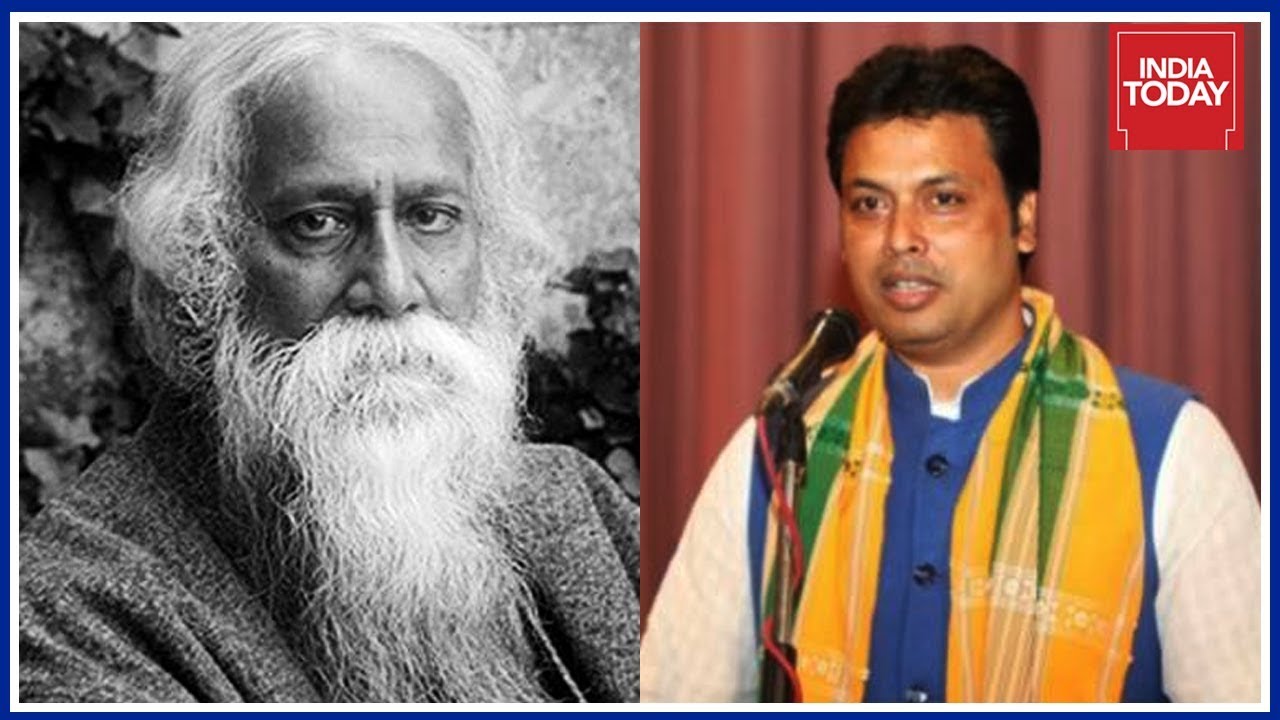 Tripura CM Biplab Deb Says Tagore Gave Up Nobel Prize Against British