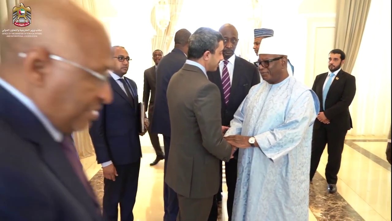 الزيارة الرسمية لسمو الشيخ عبدالله بن زايد آل نهيان إلى جمهورية مالي