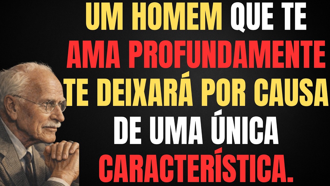 UM HOMEM QUE TE AMA PROFUNDAMENTE MANTÉM DISTÂNCIA POR UM ÚNICO MOTIVO | CARL JUNG