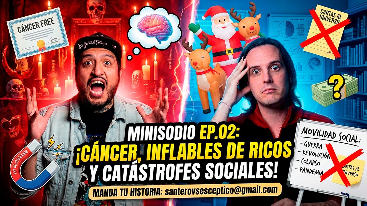 Tu Cáncer NO es tu culpa: La mentira de la Atracción - MINISODIO SANTEROSCÉPTICO Ep.02 | SvsE