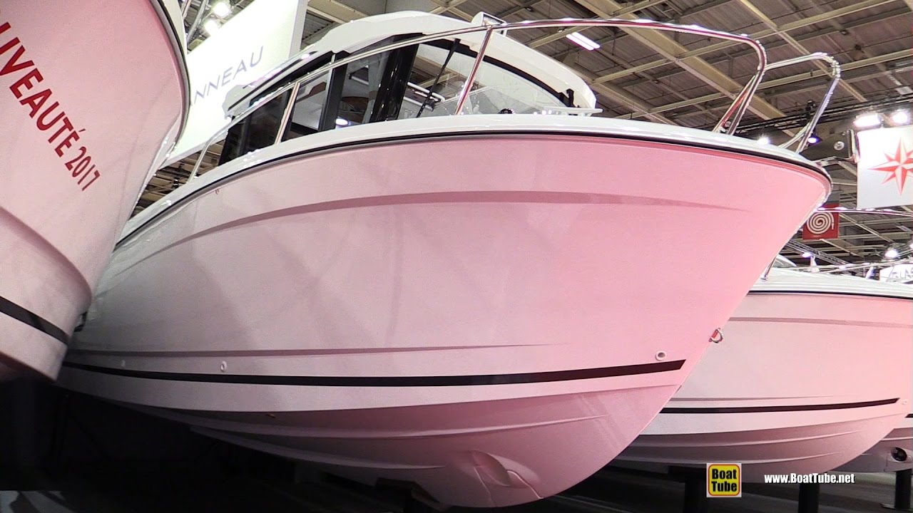 2017 Jeanneau Merry Fisher 695 Marlin Fishing Boat - Walkaround - 2016 Salon Nautique Paris