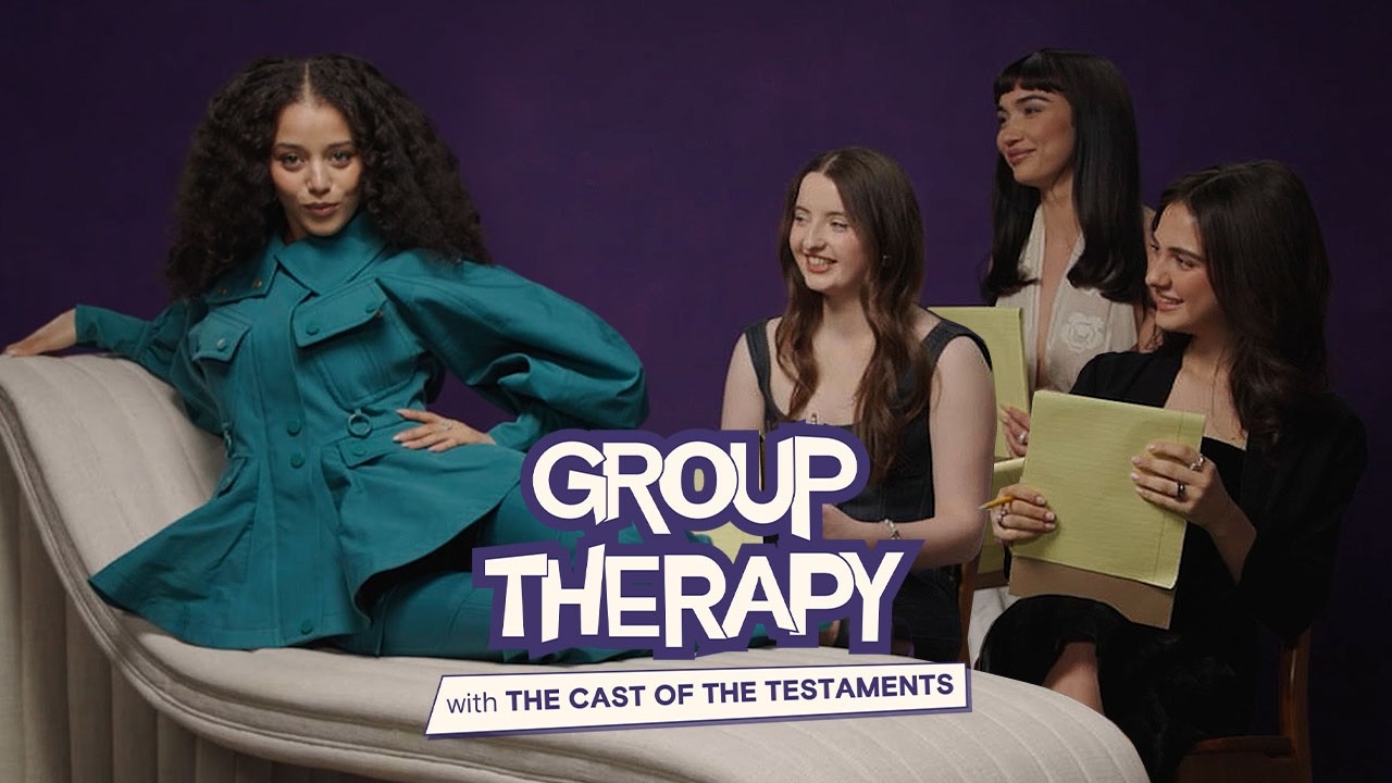 Rowan Blanchard On Being a Child Actor & More Tea From 'The Testaments' Cast | Group Therapy | Cosmo