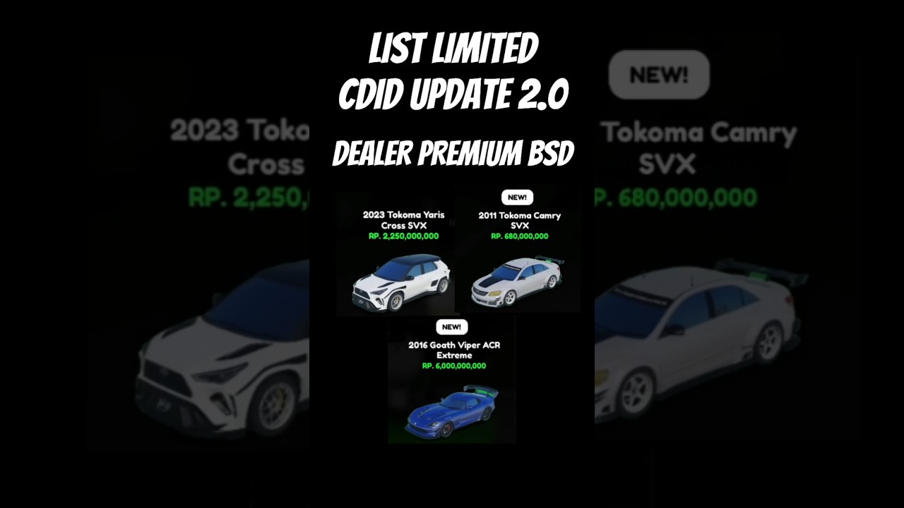 LIST LIMITED CDID UPDATE 2.0 (LIST OFFICIAL)