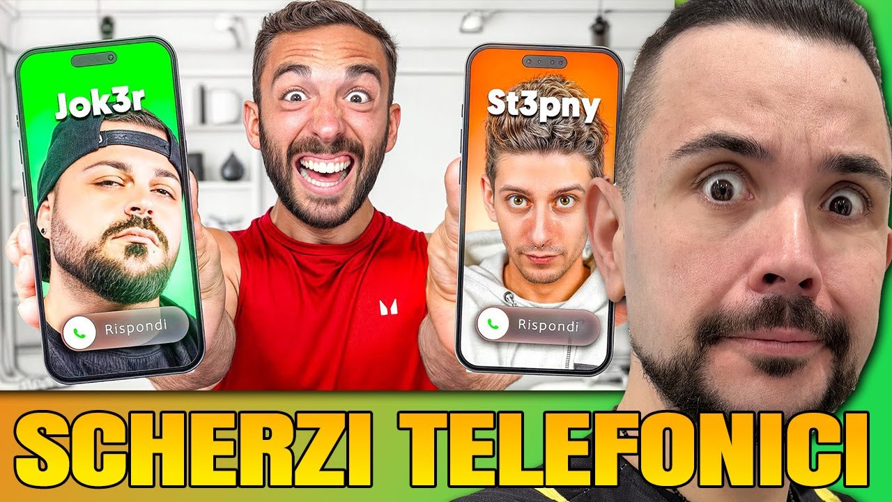 REACTO A: SCHERZI TELEFONICI tra YOUTUBERS!! #2