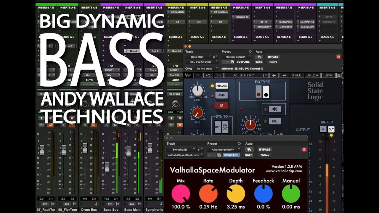 Andy Wallace Bass Mixing Techniques