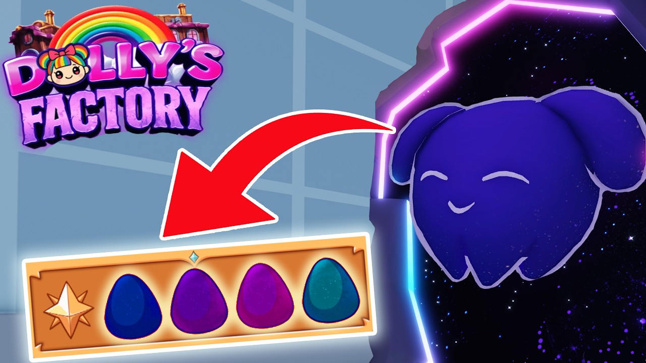 DOLLY'S FACTORY EASTER UPDATE PT.1 - ALL EGG LOCATIONS, NEW SKINS, ITEMS, AND MORE!