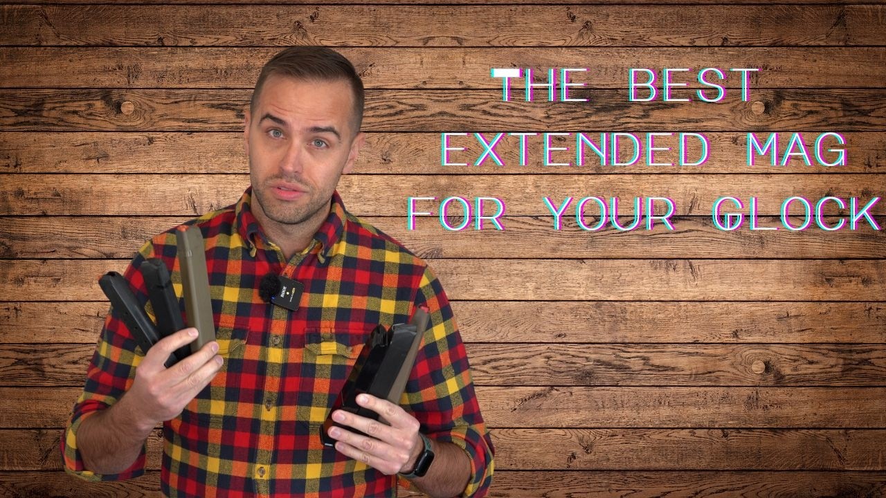 The best extended mag for your Glock 17, 19, 26, 34,
