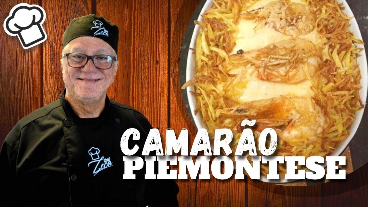 Camarão piemontese | Chef Zeca ensina!
