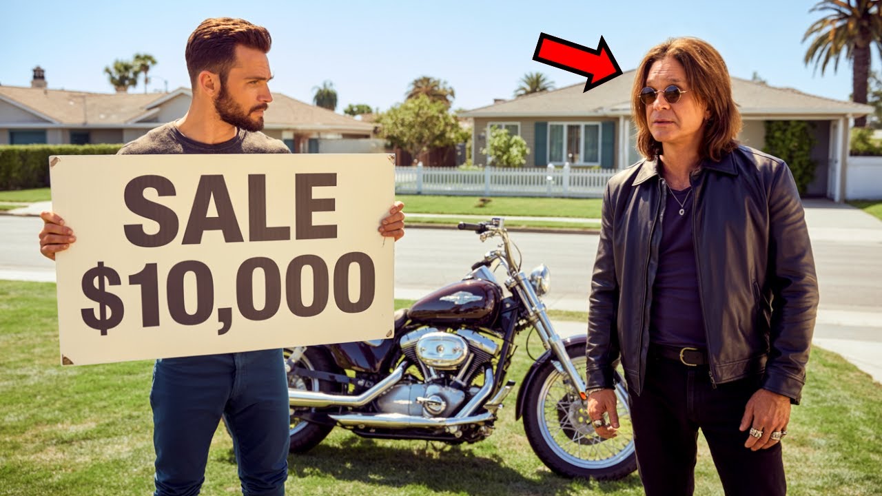 He Had to Sell His Late Father's Harley Davidson... But Ozzy Osbourne Made Him a Crazy Offer