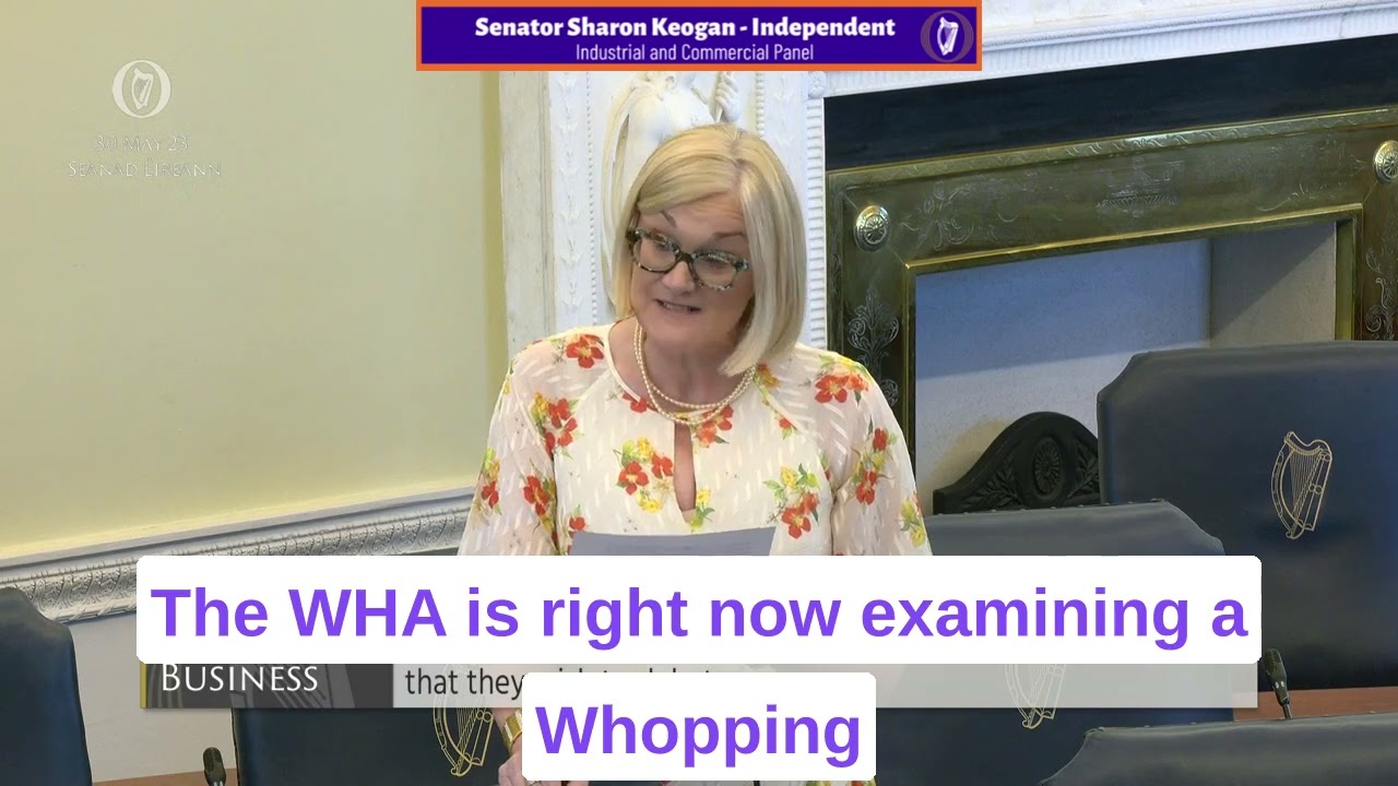 Senator Sharon Keogan — Call to opt-out of WHO changes