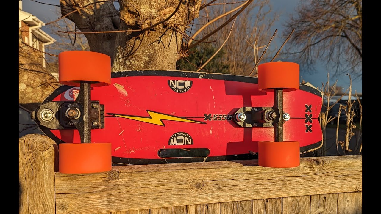 Waterborne Skateboards / Orangatang big wheel surf skate slides and flow. #skate #skateboards #surf