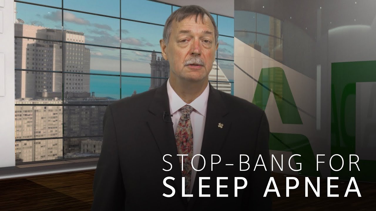 Using the Stop-Bang Tool for Sleep Apnea