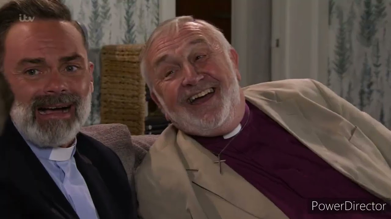 Coronation Street - The Bishop Is Stoned After He Ate The Brownie (4th October 2022)