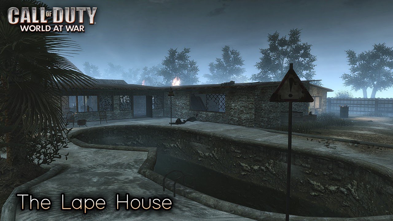 WaW New Custom Zombies Lape House