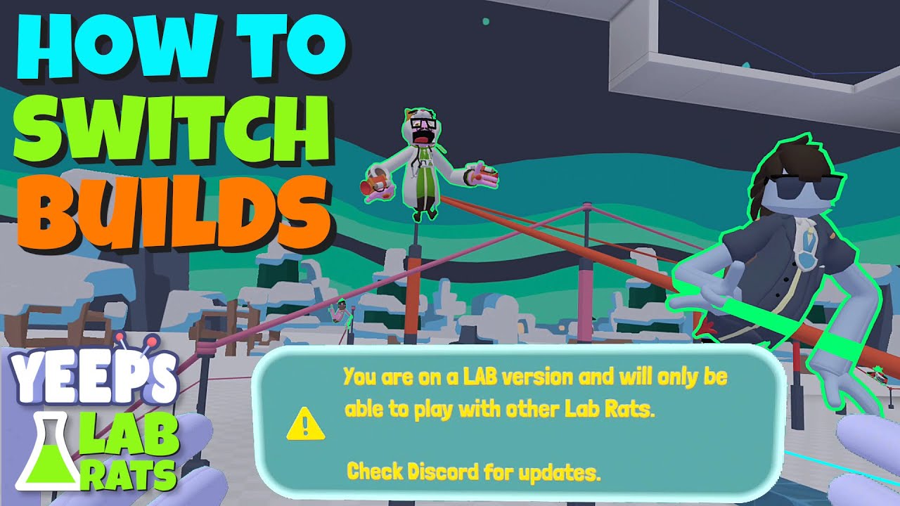 New Lab Rats Only (Yeeps: Hide & Seek) How to Switch Builds