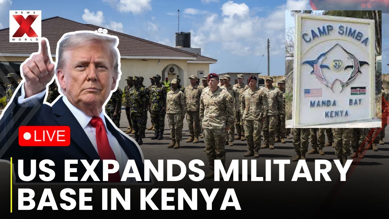 LIVE: US launches $70M Expansion of Military Base in Kenya | US Military base investment in Kenya