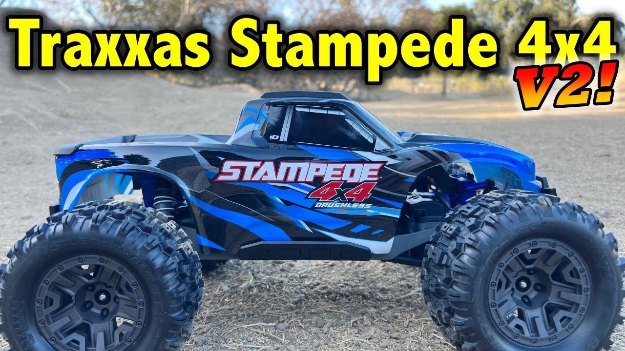 Traxxas Stampede 4x4 V2 BL-2S Brushless — лучший полноприводный монстр-трак для начинающих?
