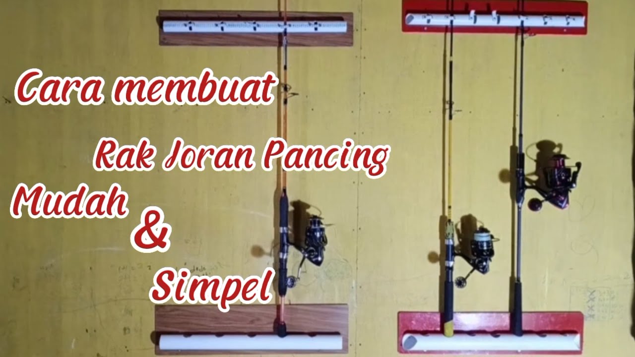 Tutorial Membuat Rak Joran Pancing Dari ACP dan Pipa Bekas