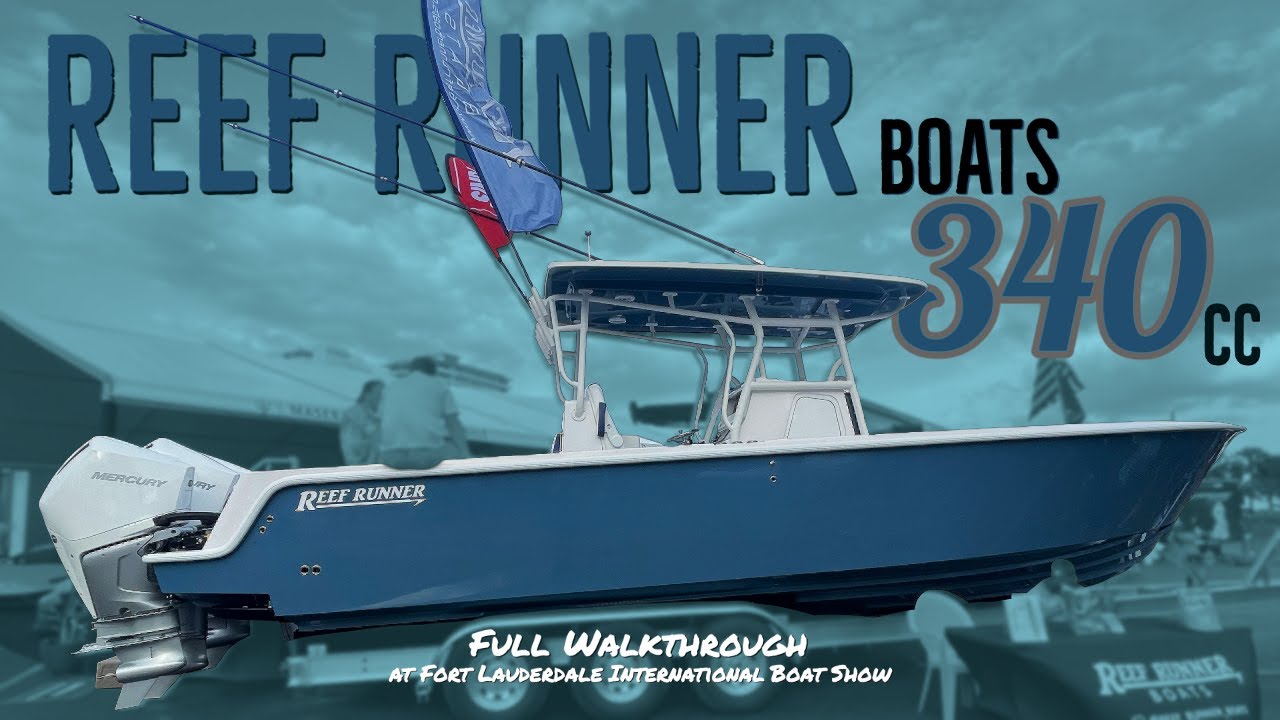 NEW! Reef Runner 34' Walkthrough at FLIBS