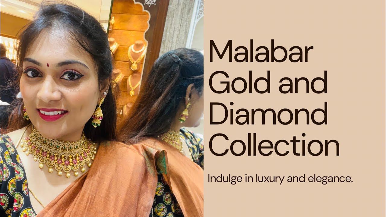 #Malabargoldanddiamonds Gold jewellery collection2023