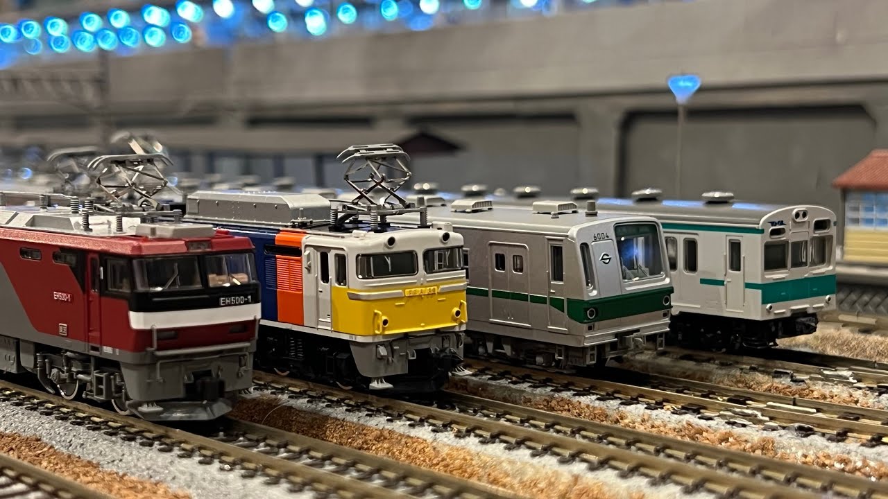 【Nゲージ】テーマ運転会、常磐線