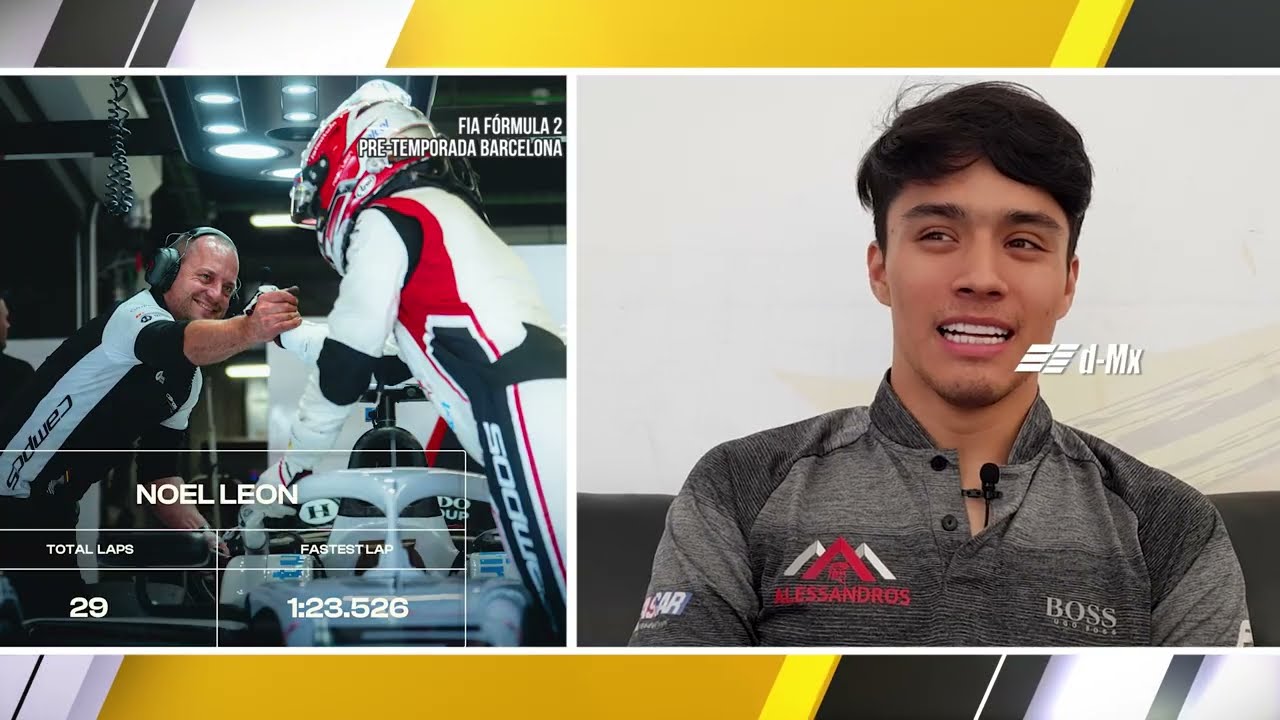 Plática d-Mx: Noel León vuelve tras la Pre-Temporada de F2 en Barcelona