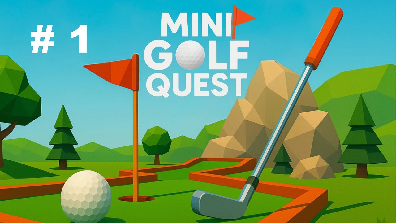 Mini Golf Quest | Un platino en el hoyo | # 1 | PS5