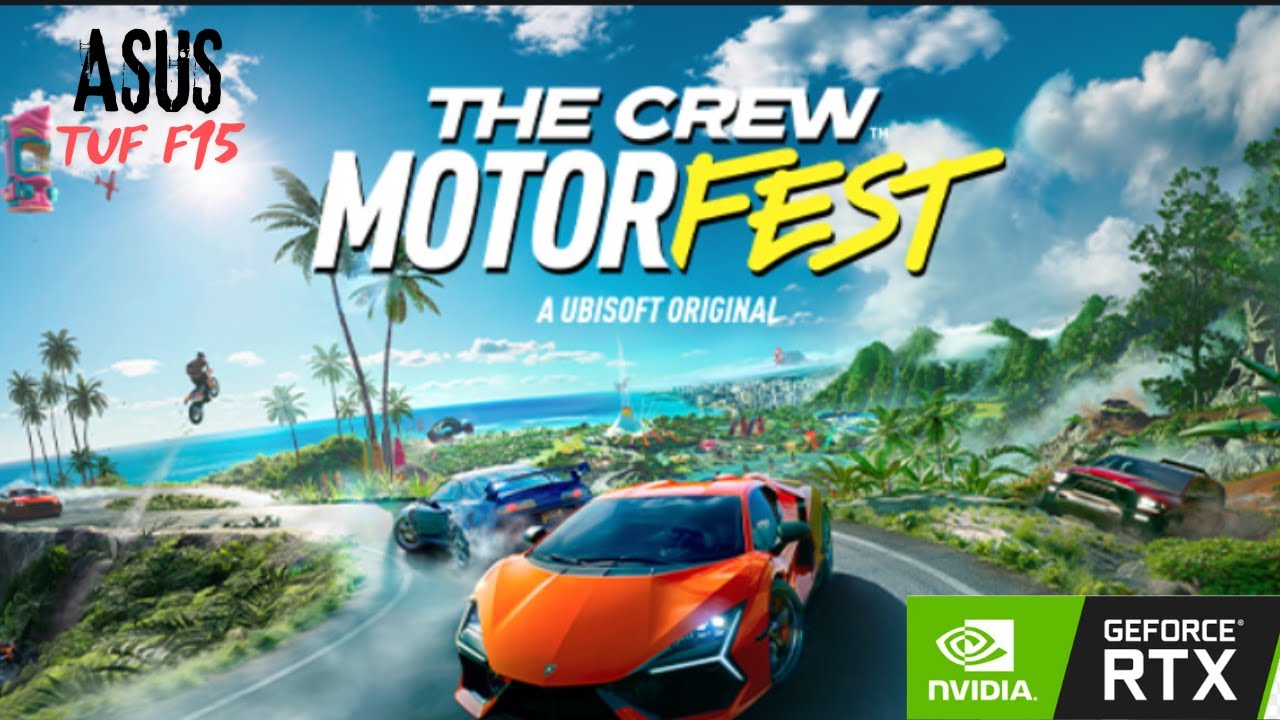 GAME PLAY || The Crew Motorfest 2024 || ASUS TUF F15 || GEFORCE RTX 3050