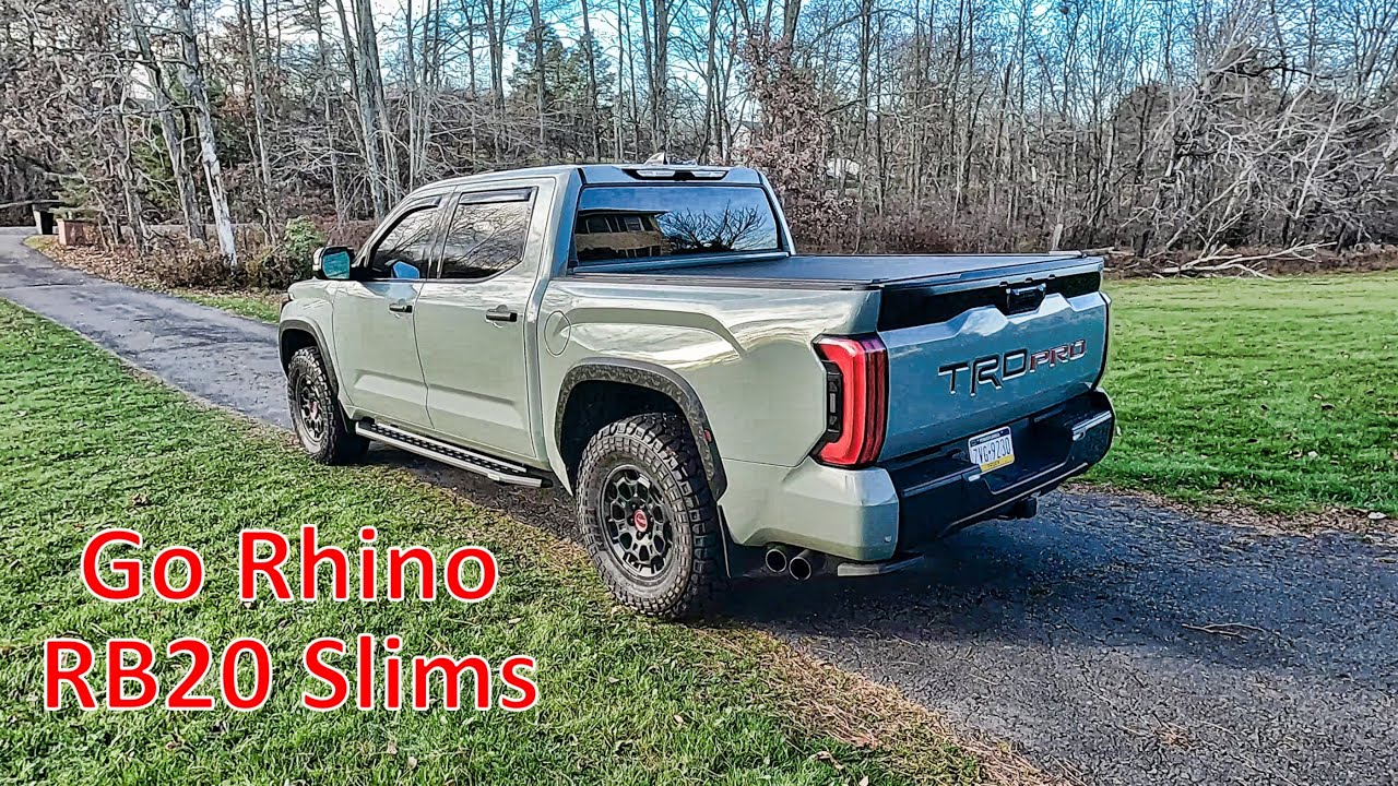 Go Rhino RB20 Slim Line, 2022 Toyota Tundra TRD Pro...Install/Review
