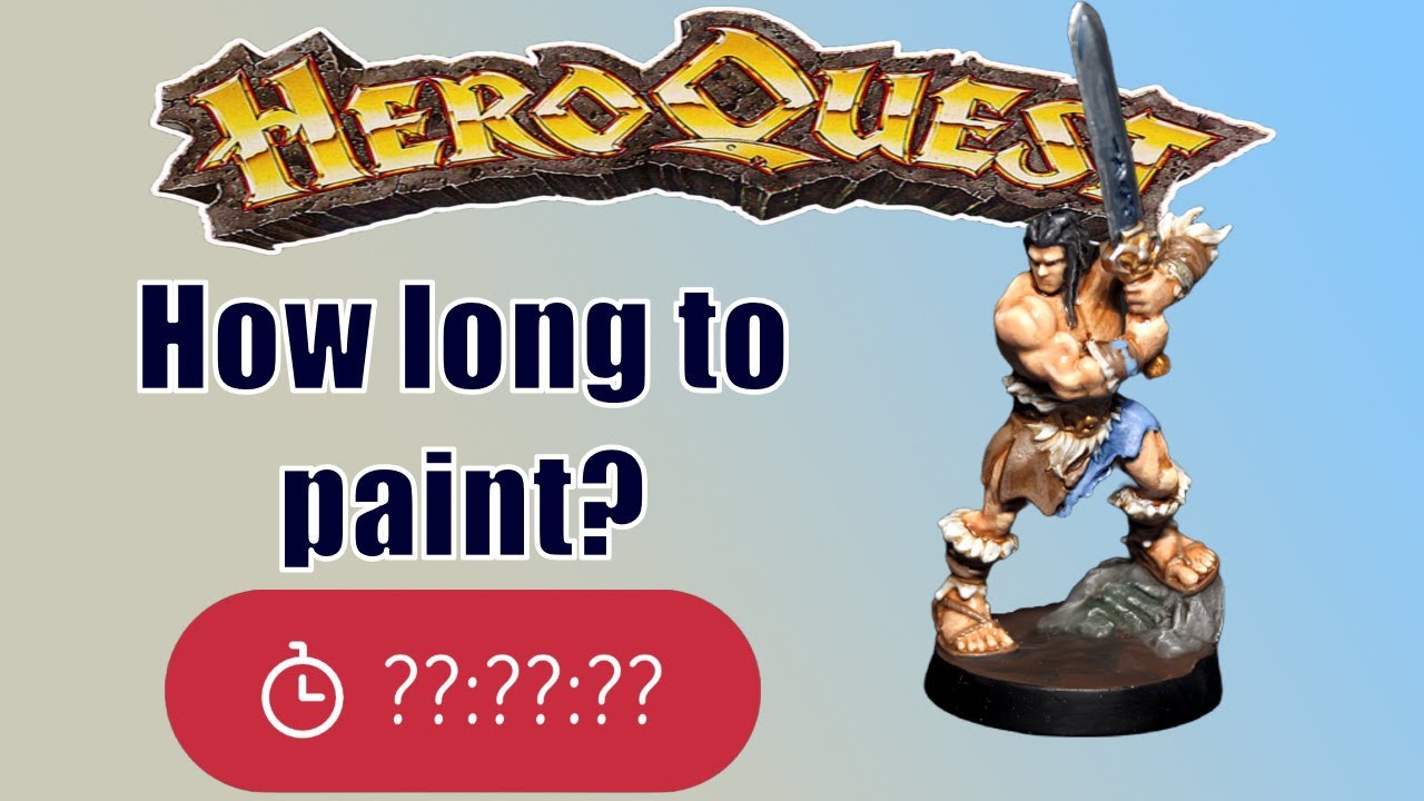 Painting the HeroQuest Barbarian