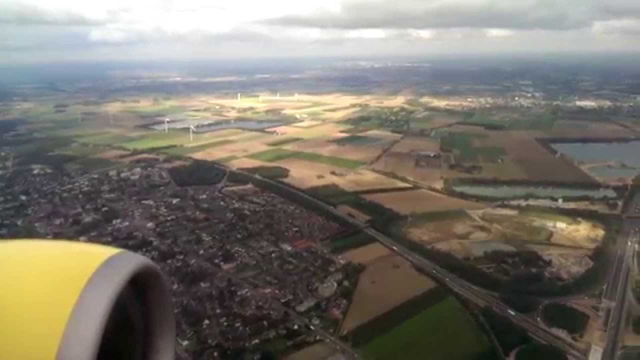 Landeabbruch ( go around ) der TUIfly in Düsseldorf