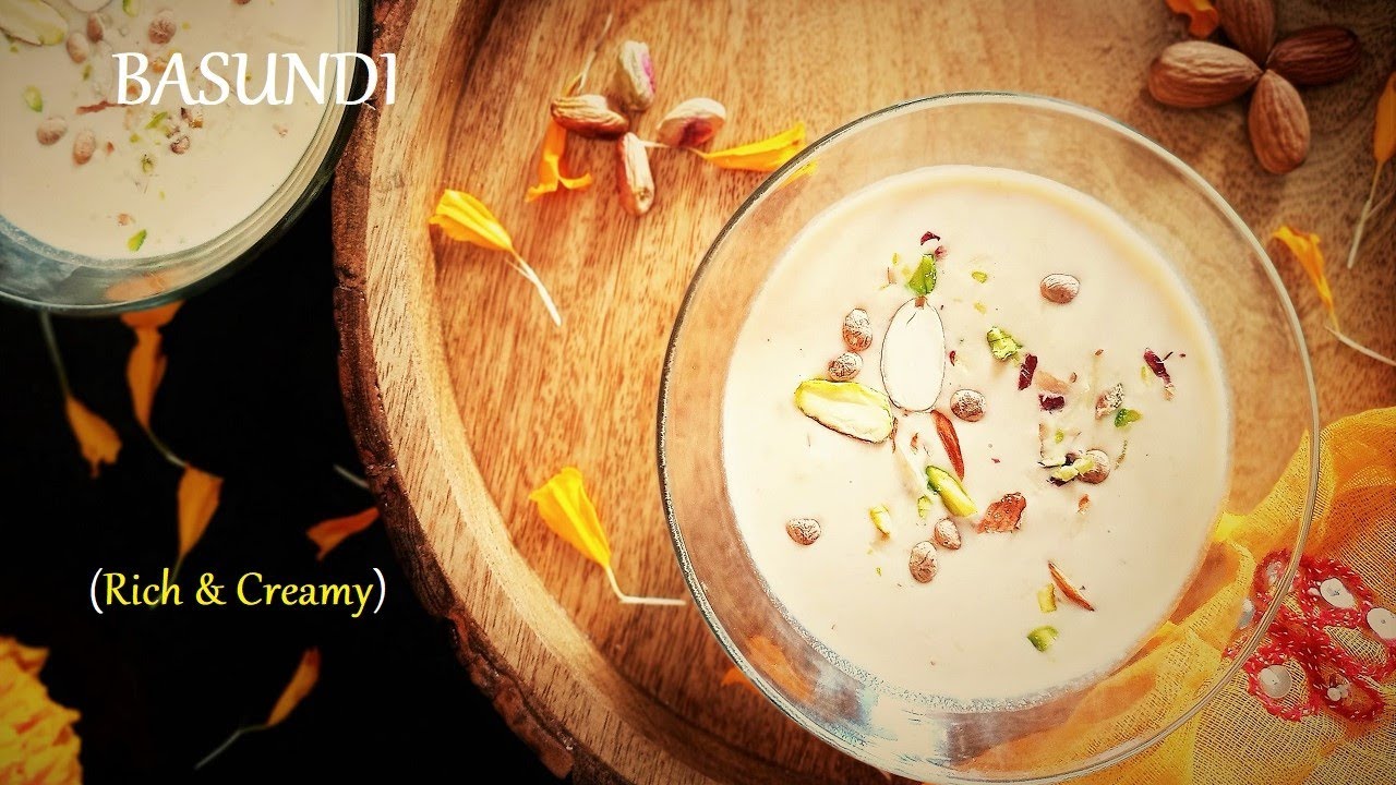 BASUNDI | Thickened Milk Dessert | Rich & Creamy Sweet Indian Dessert Recipe