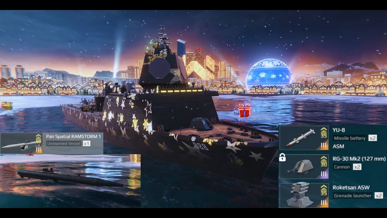Assault Landing Ship - JS Katori | Modern Warships - Ranked Mode