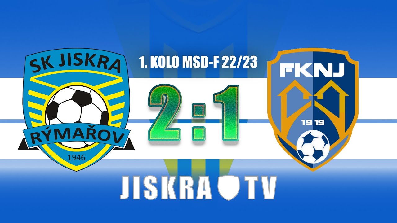 SESTŘIH #1 |  SK Jiskra Rýmařov - FK Nový Jičín 2:1 (1:1)