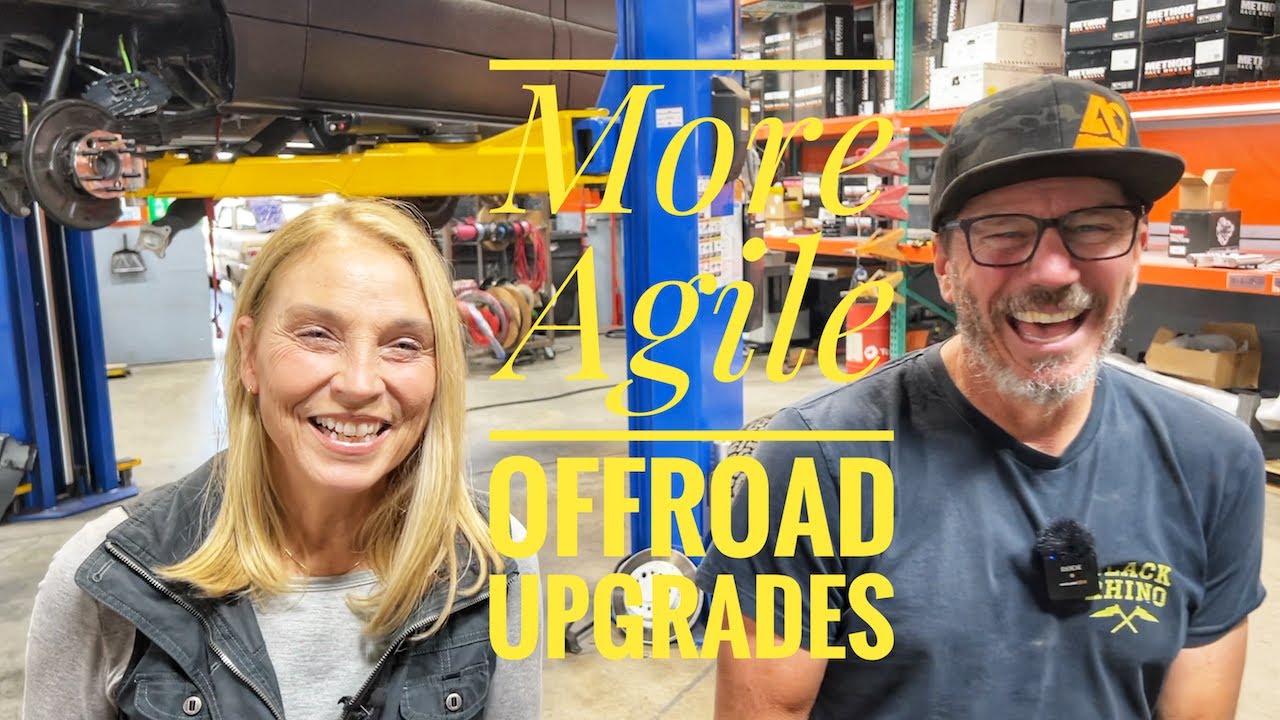 Even More Agile upgrades: tires, brush guard, differential cover and more