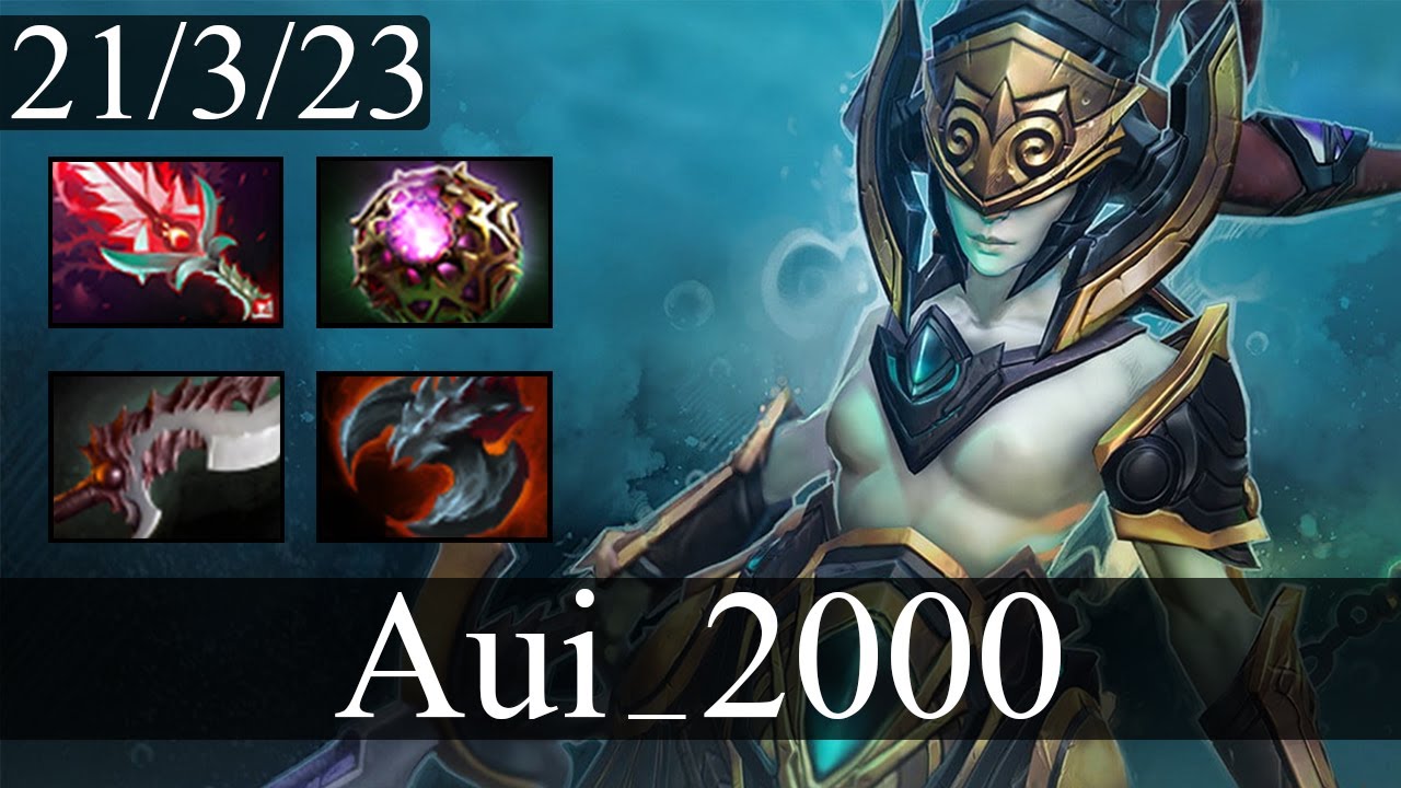 Aui_2000 - Naga Siren | Carry Gameplay Dota 2 Patch 7.30e