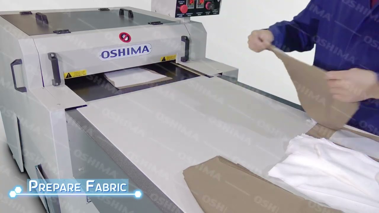 Automatic Garments Fusing Machine | OSHIMA Fabric Fusing