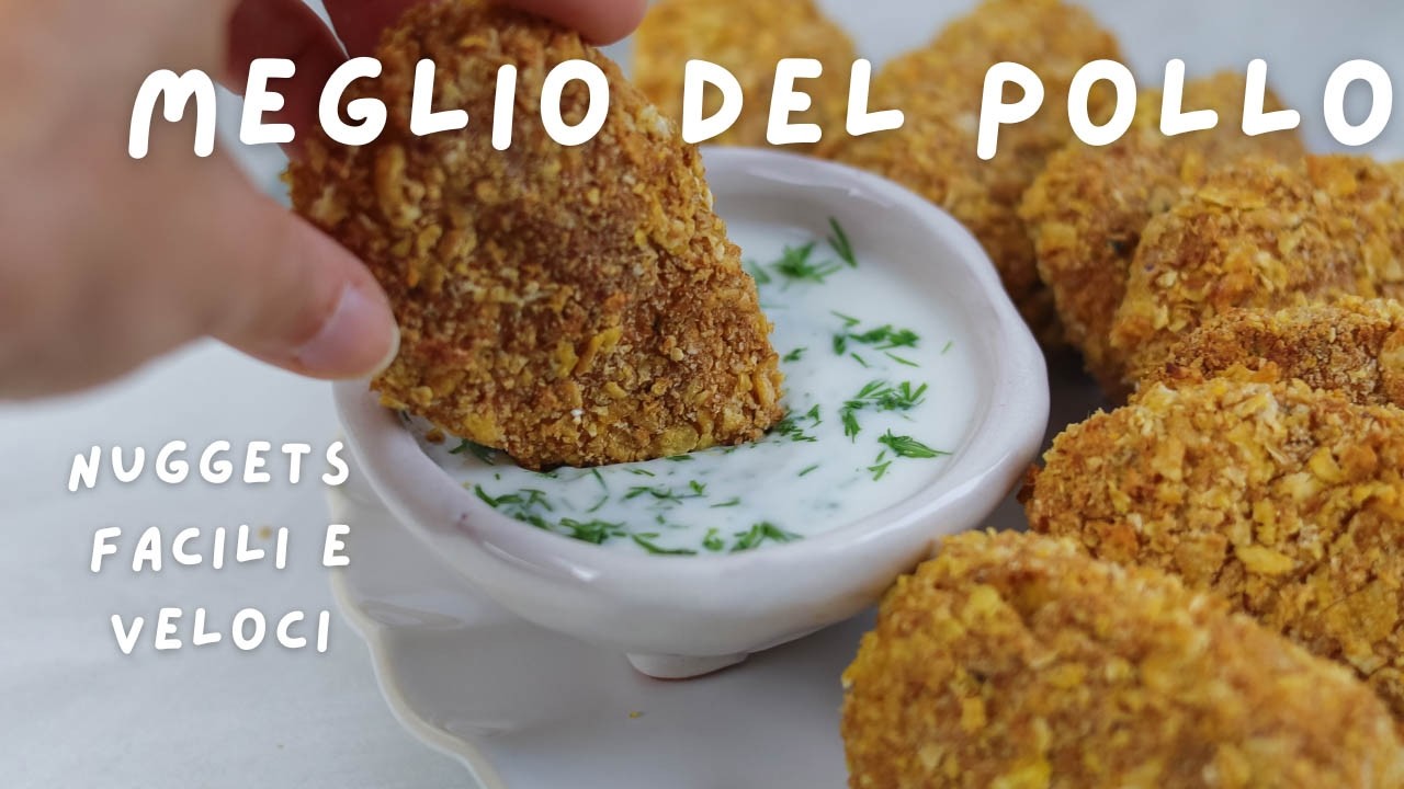 Nuggets vegetali più buoni del pollo: croccanti e facili!