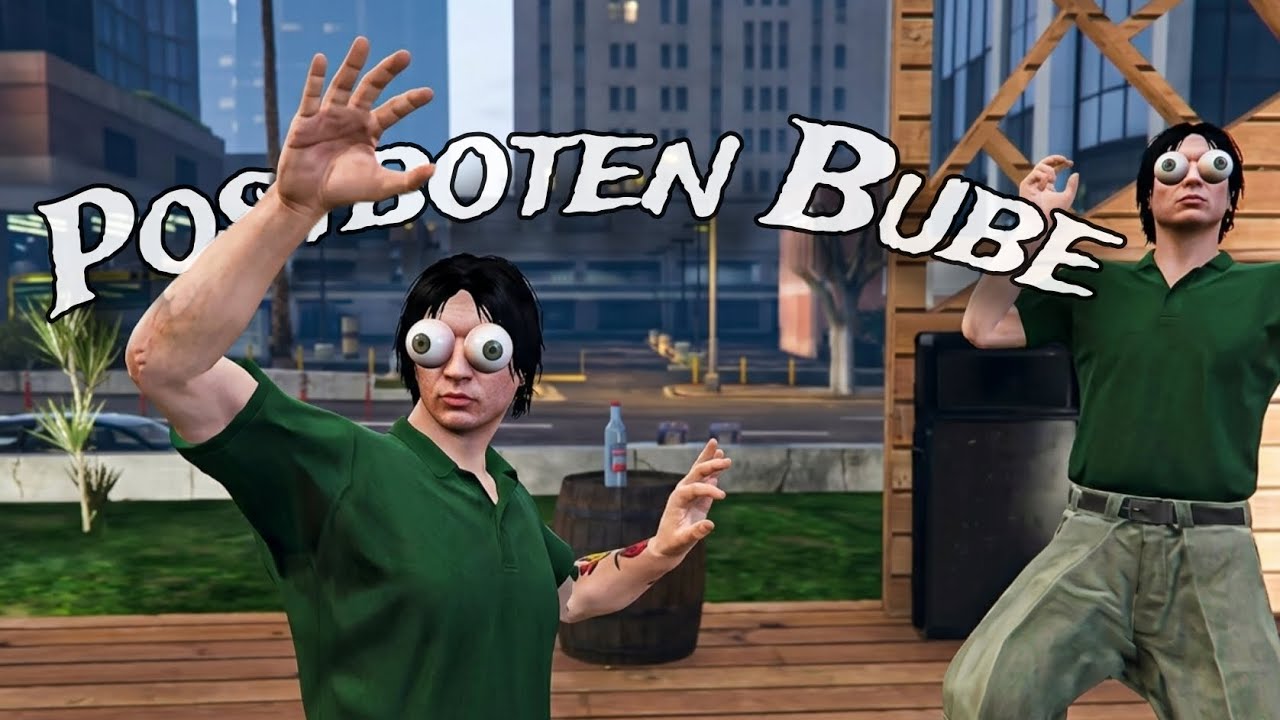 Postboten Buben schlägt zurück! betrunken diesmal..