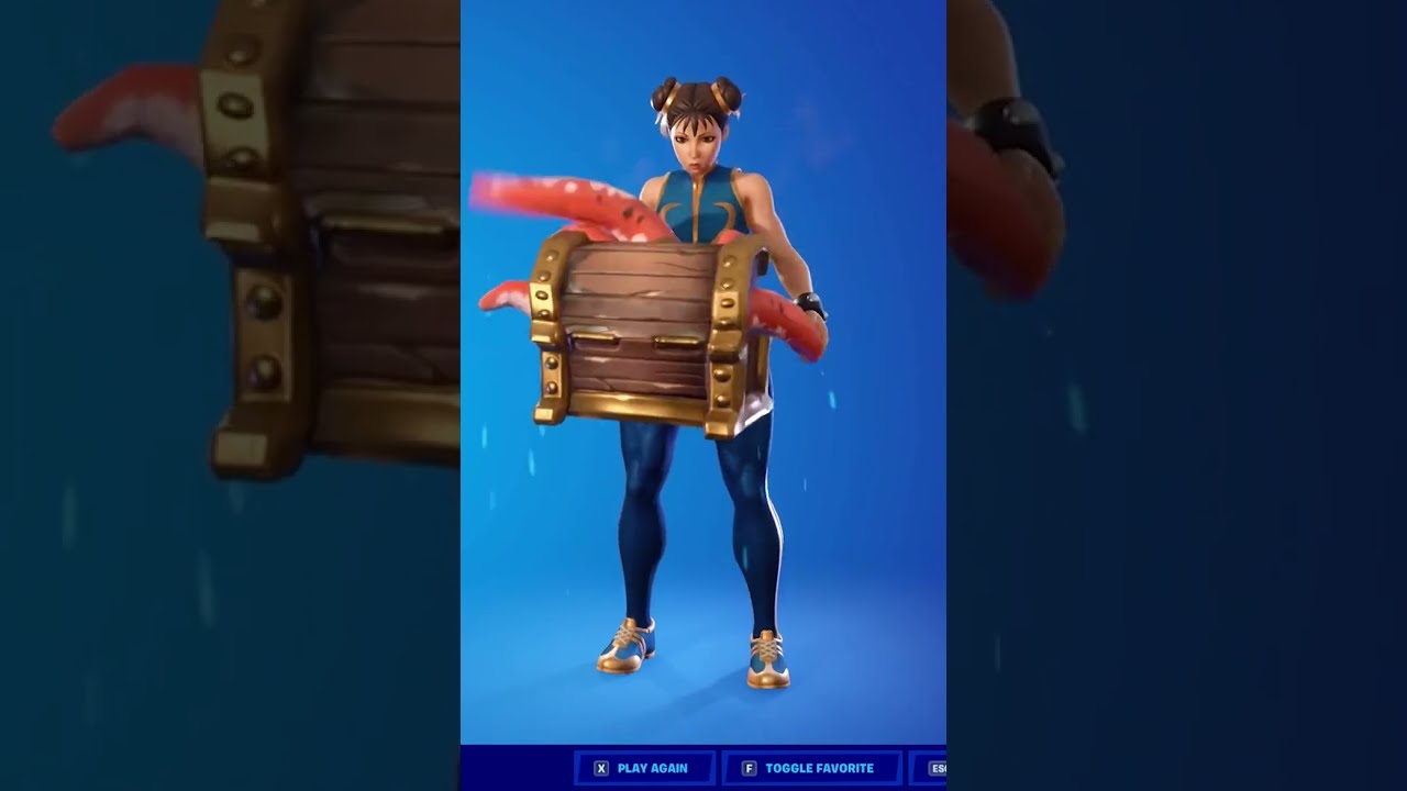 BOOBYTRAPPED - FORTNITE *THICC* STREETFIGHTER SKIN "CHUN-LI" SHOWCASED WITH DANCES & EMOTES 🍑❤️