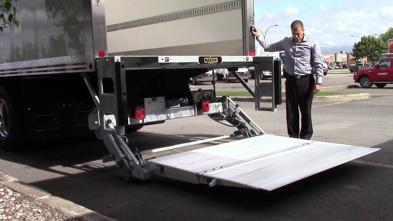 Fourgons Transit Truck Bodies - Monte-charge MAXON GPTB // MAXON GPTB Liftgate