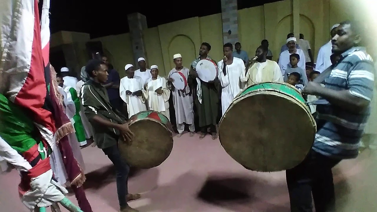 نادي اب صوبان دفع الله اداء ابناء الشيخ أحمد الشيخ جابر القادريه الكباشيه شمبات ليلة السر عبد العال