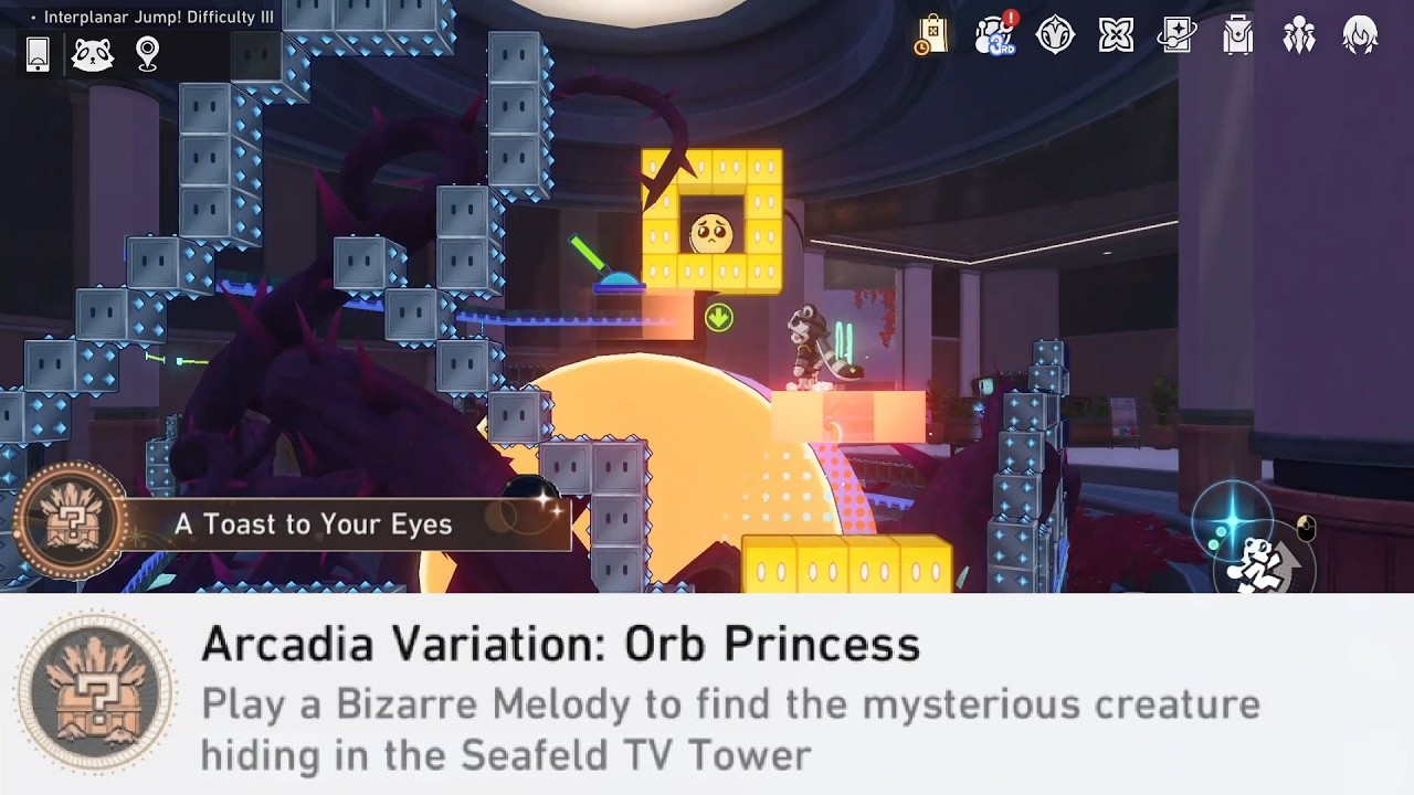 Arcadia Variation: Orb Princess + A Toast to Your Eyes | Honkai Star Rail | Achievement