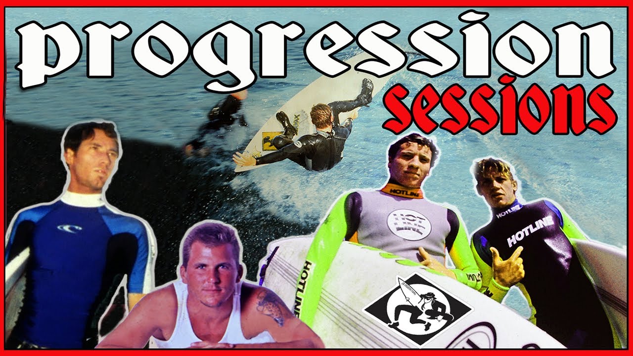 PROGRESSION SESSIONS surf movie 1994 TR PRODUCTIONS SANTA CRUZ, HAWAII