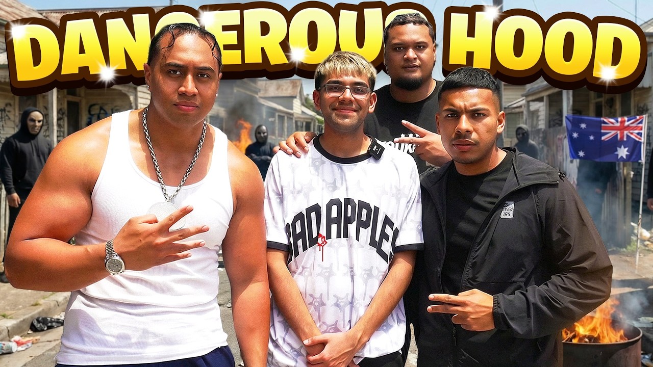 N3on Visits The Most Dangerous Hood In Australia W/ Onefour...